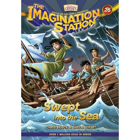 Swept Into the Sea - (Imagination Station Books) by  Sheila Seifert & Chris Brack (Hardcover) - image 1 of 1