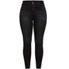 Women's Plus Size Harley Killer Pins Jean - Black Wash |  CITY CHIC - image 3 of 3