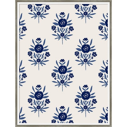 1.5 Inch Floral Border Wall Stencil