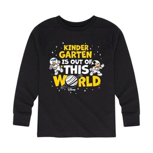 Boys' - Disney - Kindergarten Out Of This World Long Sleeve Graphic T-Shirt - 1 of 4