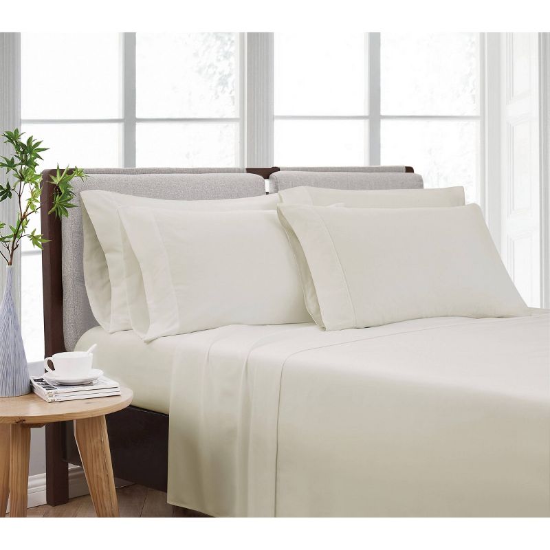 Heritage Microfiber Solid Sheet Set - Cannon, 3 of 6