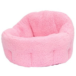 Deep-Dish Plush Pet Bed - 1 of 4