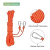 Unique Bargains Hollow Braided Polypropylene Anchor Rope with Hook for Marine Life Boat - 3 of 4