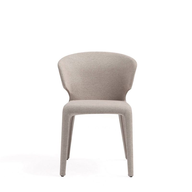 Set of 2 Conrad Modern Woven Tweed Dining Chairs - Manhattan Comfort, 4 of 12