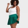 Women's High-Rise Woven Pleated Skort 15.75" - All In Motion™ - 3 of 3