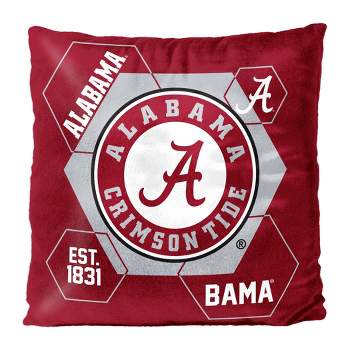NCAA Alabama Crimson Tide Connector Velvet Reverse Pillow