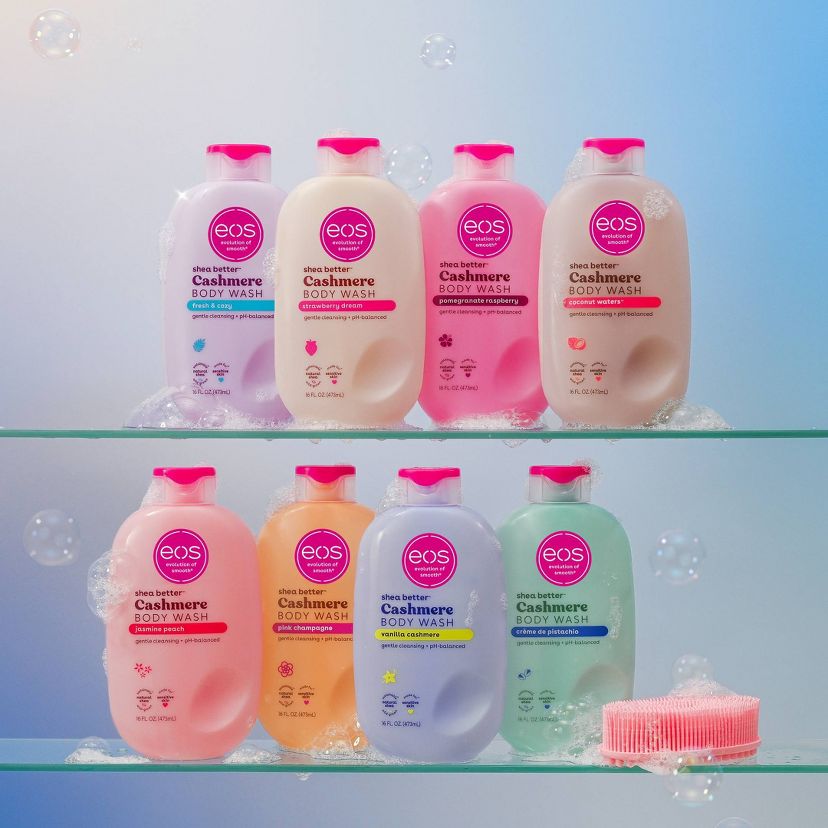 eos Shea Better Cashmere Body Wash Collection