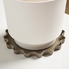 Bloem 6" Wave Resin Decorative Plant Saucer Tray - 3 of 3