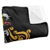 Harry Potter Hufflepuff Crest Officially Licensed Silky Touch Super Soft Throw Blanket 50" x 60" - 3 of 4