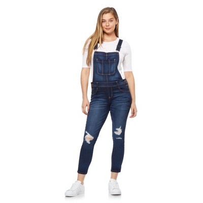 Womens denim hot sale overalls target