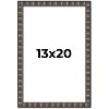 PosterPalooza | Deco Black Picture Frame - UV Acrylic, Foam Board Backing, Hanging Hardware - 2 of 4