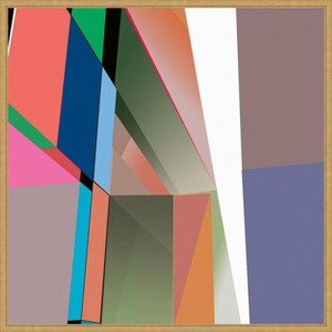 Amanti Art LTower23 6 Brights by Cartissi Framed Canvas Wall Art - 1 of 4