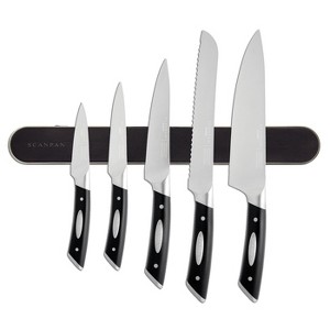 Scanpan Classic 6-Piece Knife Set With Magnet Bar - 1 of 1