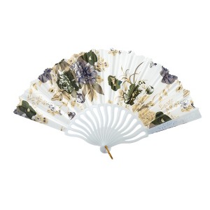 Unique Bargains Floral Folding Fan 1 Pc - 1 of 4