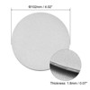 Unique Bargains PU Heat Resistant Waterproof Oil Proof Coasters 4 Pcs 4.02" - 2 of 4
