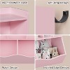 Nasitip [2PACK] Kids Toy Storage Organizer, Children Bookshelf with Storage Cubbies, Toy Shelf for Playroom, Living Room, Nursery - 4 of 4