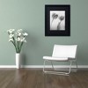 Trademark Fine Art -Moises Levy 'Flowers on Ice-1' Matted Framed Art - 3 of 4