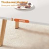 Foldable Coffee Table, 31.50 * 19.68 * 17.32Inch Folding Floor Table, Minimalist Display Wooden Floor Desk - 4 of 4