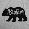 Youth Brother Bear T shirt Cute Funny Family Sibling Tee Cool For Kids - Crazy Dog Youth T Shirt - 2 of 4