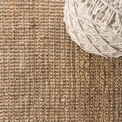 Handmade Natural Jute Braided 8' x 10' Area Rug