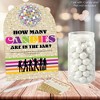 Big Dot of Happiness 70’s Disco - How Many Candies 1970s Disco Fever Party Game - 1 Stand and 40 Cards - Candy Guessing Game - 2 of 4