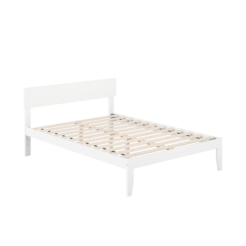 Photos - Bed AFI Full Boston  White - : Solid Hardwood, No Box Spring Required, Moder 