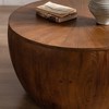NicBex Modern Minimalist Coffee Table Wood Living Room Tables Home Decor Round Center Table for Living Room, Office - 4 of 4