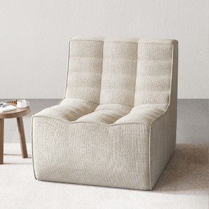 Lazy Floor Sofa Couch, Bean Bag Chair,27.56"Single Sofa, Fireside Chair,Corner Relax Sofa Couch for Apartment,No Assembly Needed - 1 of 4