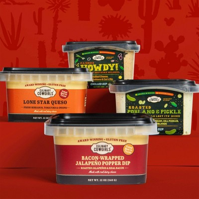 Culinary Cowgirls Bacon Wrapped Jalapeno Popper Dip - 12oz