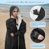 Catalonia Swim Parka for Women Men Youth, Lightweight Surf Swim Jacket, Waterproof Windproof Warm Swim Coat, Changing Cape Robe - 4 of 4