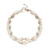 SOHI Women's Pearl White Illuminated Tranquility Necklace - 2 of 4
