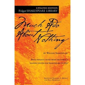 Much ADO about Nothing - (Folger Shakespeare Library) by  William Shakespeare (Paperback) - 1 of 1