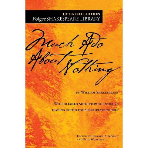 Much ADO about Nothing - (Folger Shakespeare Library) by William  Shakespeare (Paperback)