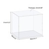 Unique Bargains Acrylic Dustproof Protection Showcase for Collectibles Display 1 Pcs - 2 of 3