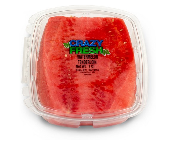 Crazy Fresh Watermelon Tenderloin Cut Fruit - 1ct