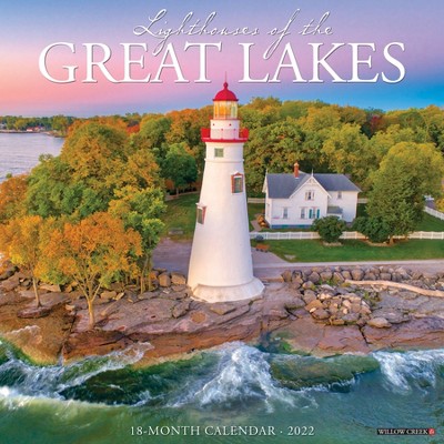 2022 Wall Calendar Lighthouses of the Great Lakes - Willow Creek Press