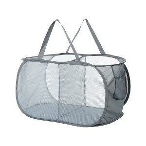 Unique Bargains Portable Folding Laundry Hampers 1 Pc - 1 of 4