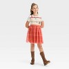 Girls' Moana 2 Cosplay Dress - Coral Red/Ivory - 4 of 4