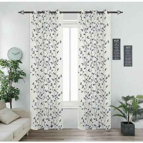 Leaf Sheer Curtain : Target