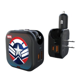 Marvel Avengers Grid 18-Watt 2 in 1 USB A/C Charger - 1 of 3