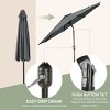 WestinTrends 9 Ft Outdoor Patio Market Table Umbrella with Tilt and Crank - 3 of 4