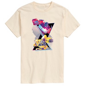 Men's - Transformers - Optimus Prime And Bumblebee Short Sleeve Graphic T-Shirt - 1 of 4