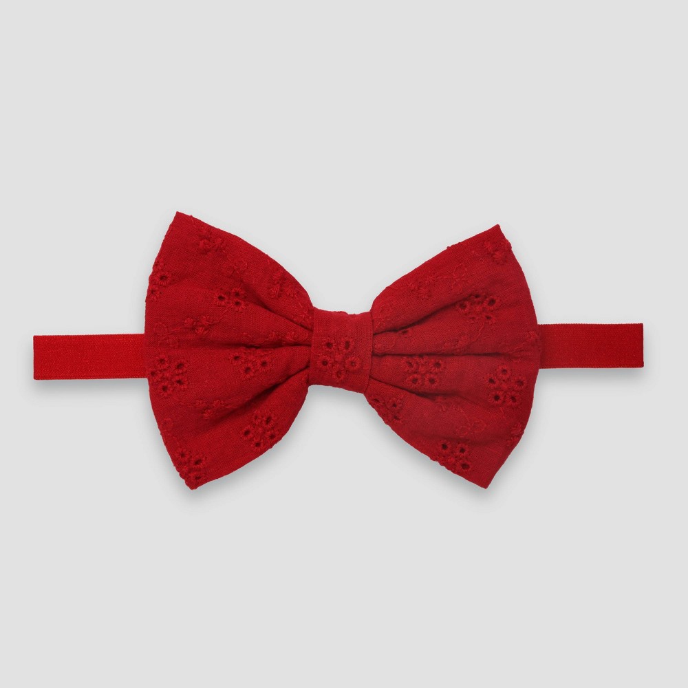 Carter's Just One You® Baby Girls' 4th of July Eyelet Bow - Red 0-12M