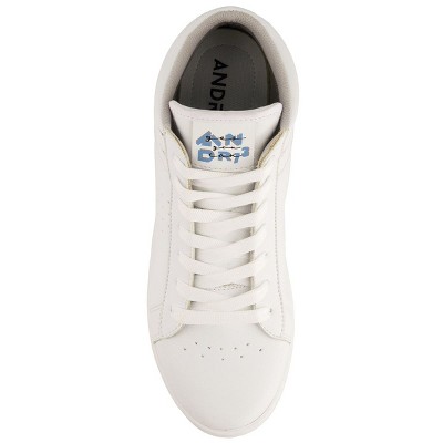 Женские кроссовки Andrea High Top Classic Sneakers 85664, White, 5 — фото 4