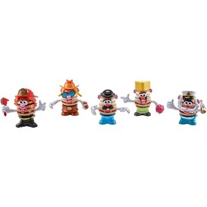 Mr. Potato Head Chips 5-Figure Multipack – Stackable Potato Chip Characters: Original, Barb A. Cue, Saul T. Chips, Ranch Blanche & Cheesie Onionton - 1 of 3