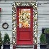 COZONY 6-Foot Pre-Lit Christmas Garland with LED Lights, Battery Operated Garland with Pine Cones and Berries for Staircase Fireplace Decor - 3 of 4