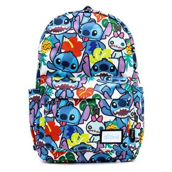 Wondapop Disney Lilo and Stitch Artistic 17" Full Size Nylon Backpack