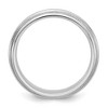 Black Bow Jewelry 5mm 10K White or Yellow Gold Double Milgrain Edge Comfort Fit Band - 2 of 4