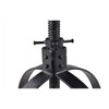 Treasure Trove Manna Adjustable Stool Brown/Black: Saddle Shape, No Assembly, Iron Frame, 320lb Capacity - 4 of 4