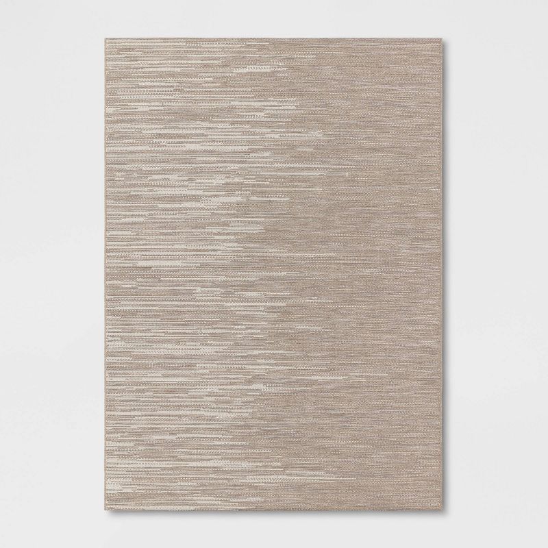 Outdoor Rug Ombre Neutral - Threshold™, 1 of 4